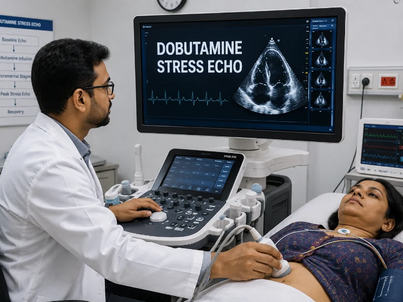When a Dobutamine Stress Echo is recommended at Henotic Diagnostics